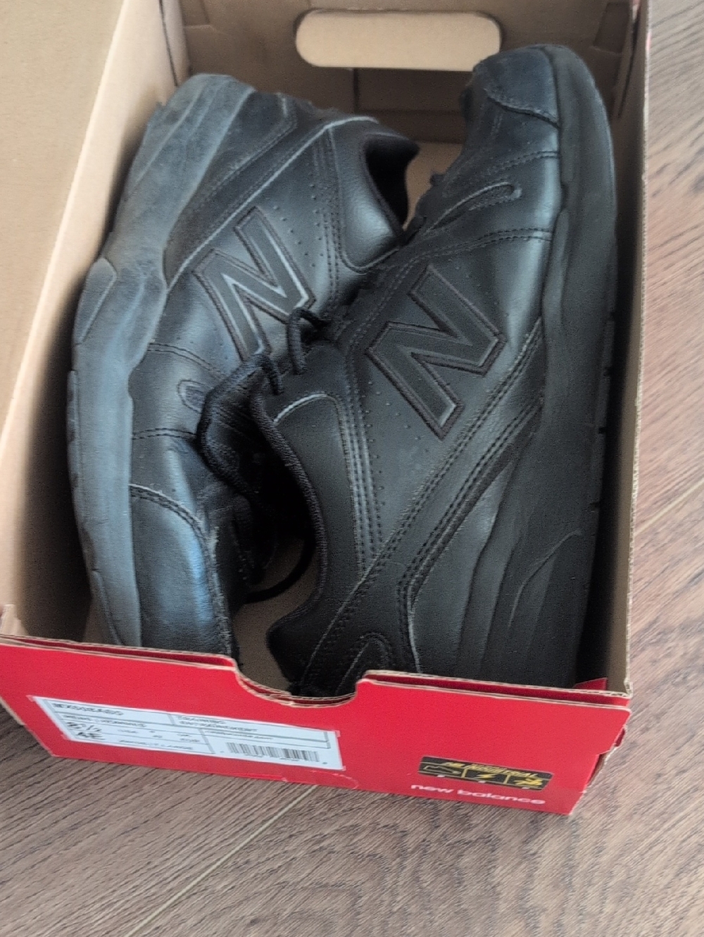 New Balance Black Men's Athletic Lace-Up Trainers